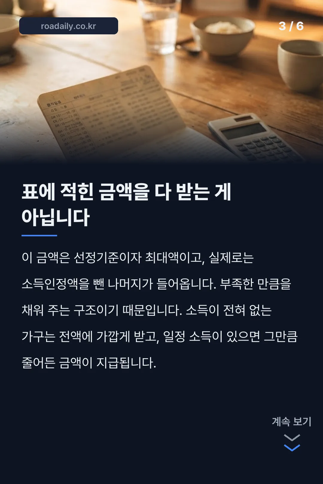 2027년 생계급여 금액 카드뉴스 3