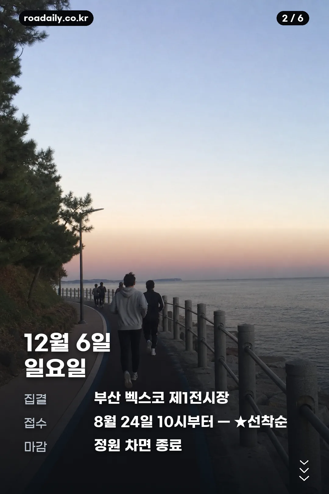 부산 브릿지 마라톤 정리 카드 2
