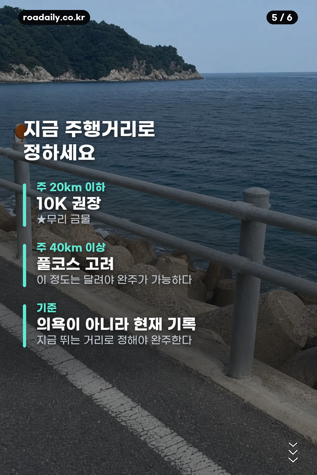 부산 브릿지 마라톤 정리 카드 5