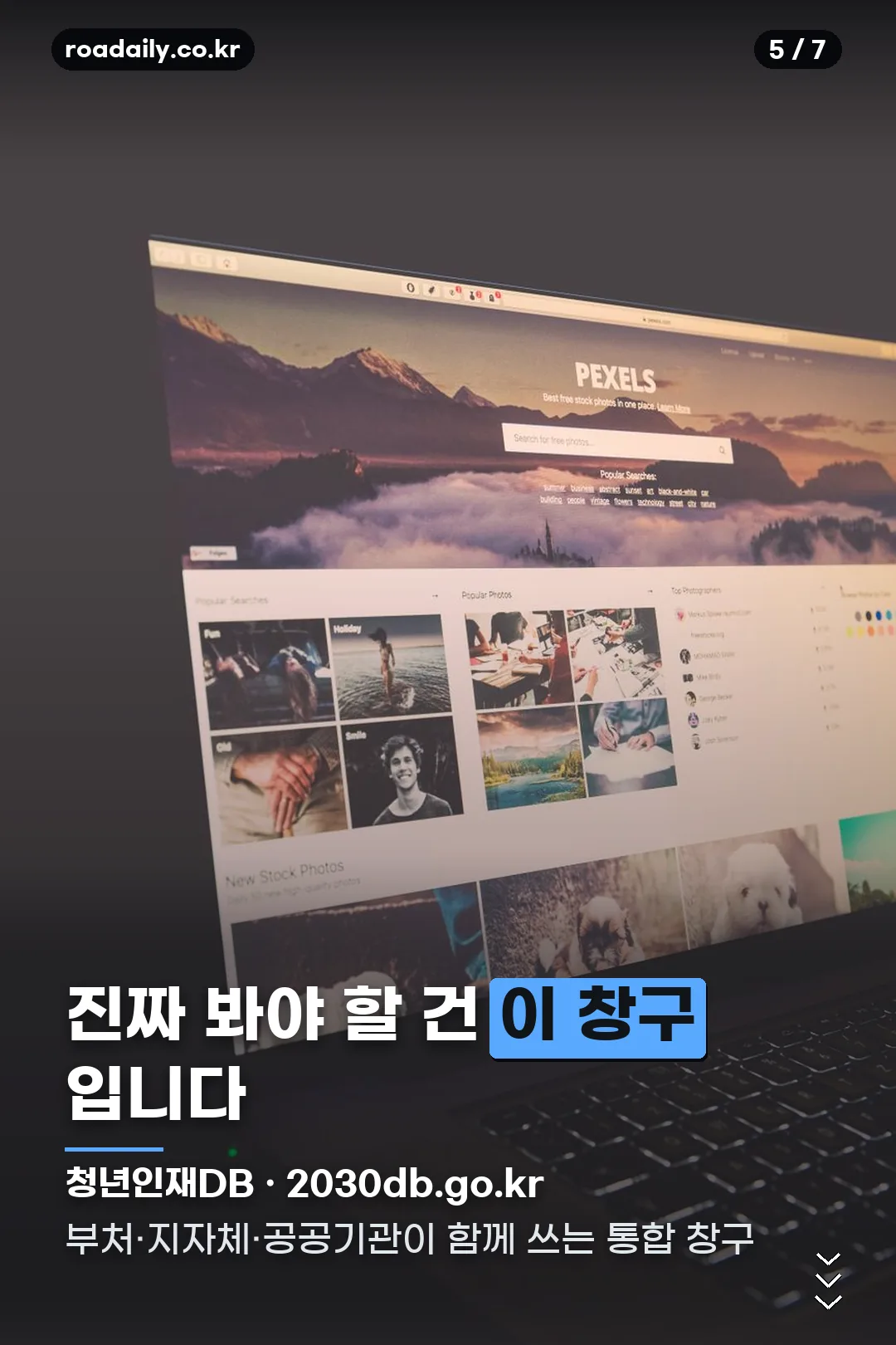 청와대 청년 펠로우십 안내 카드 5