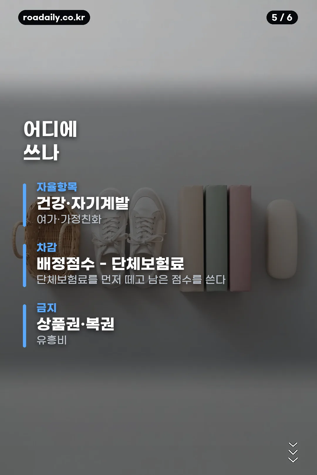 맞춤형복지포탈 복지점수 안내 카드 5