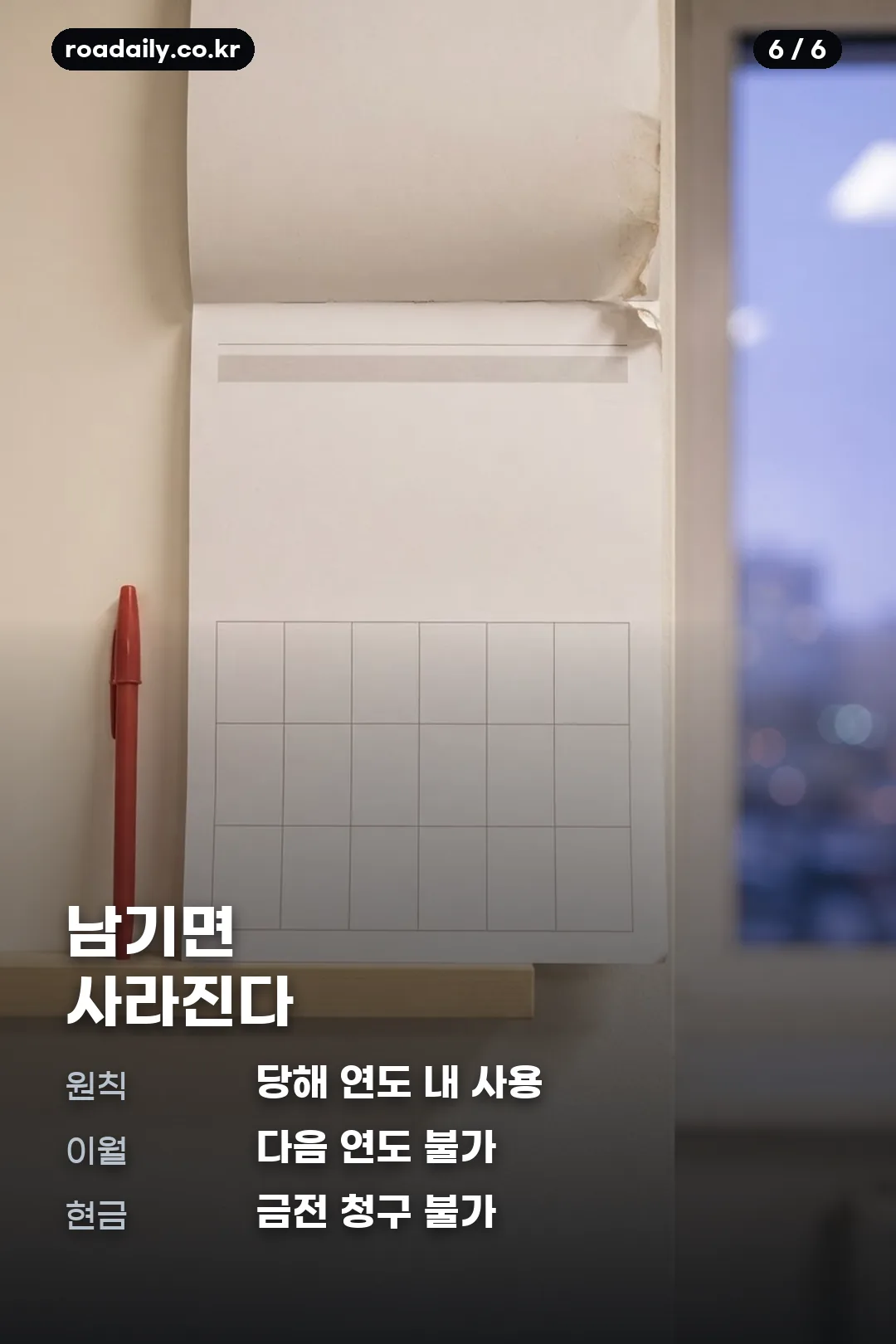 맞춤형복지포탈 복지점수 안내 카드 6