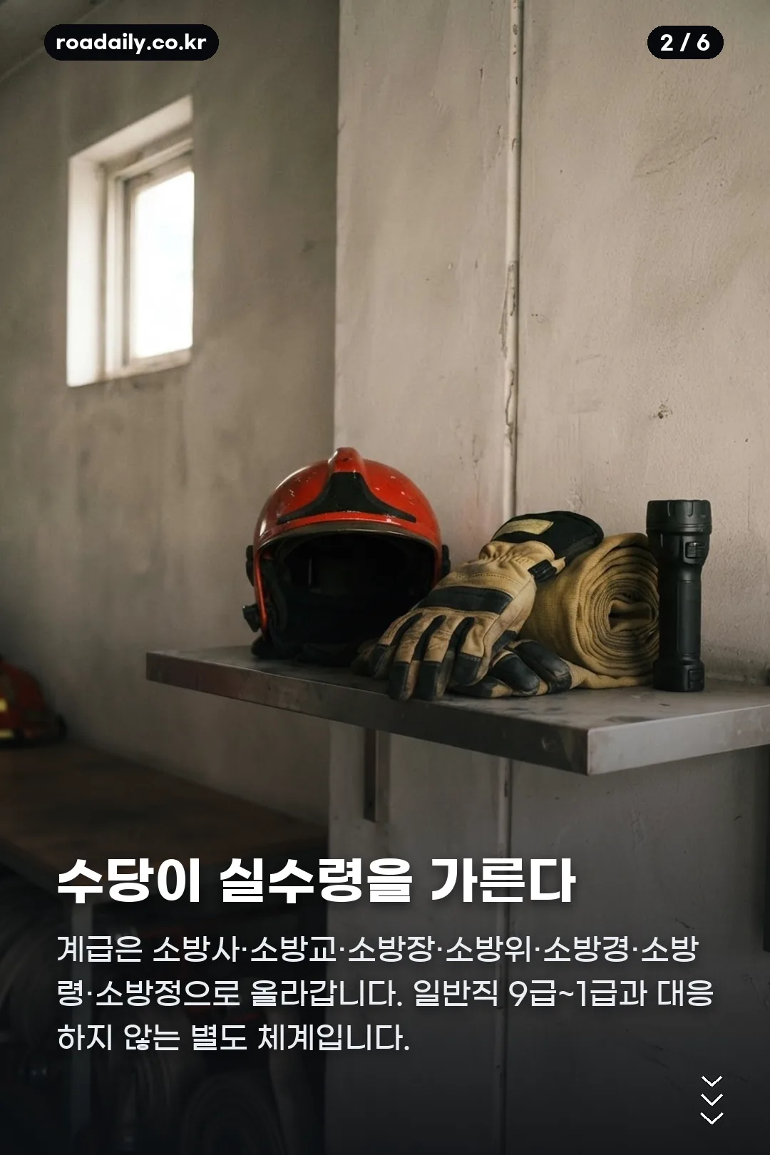2027년 소방공무원 봉급표 카드뉴스 2