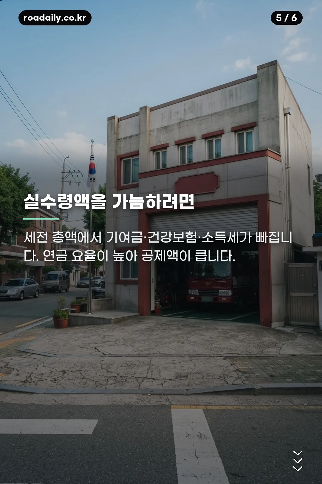 2027년 소방공무원 봉급표 카드뉴스 5