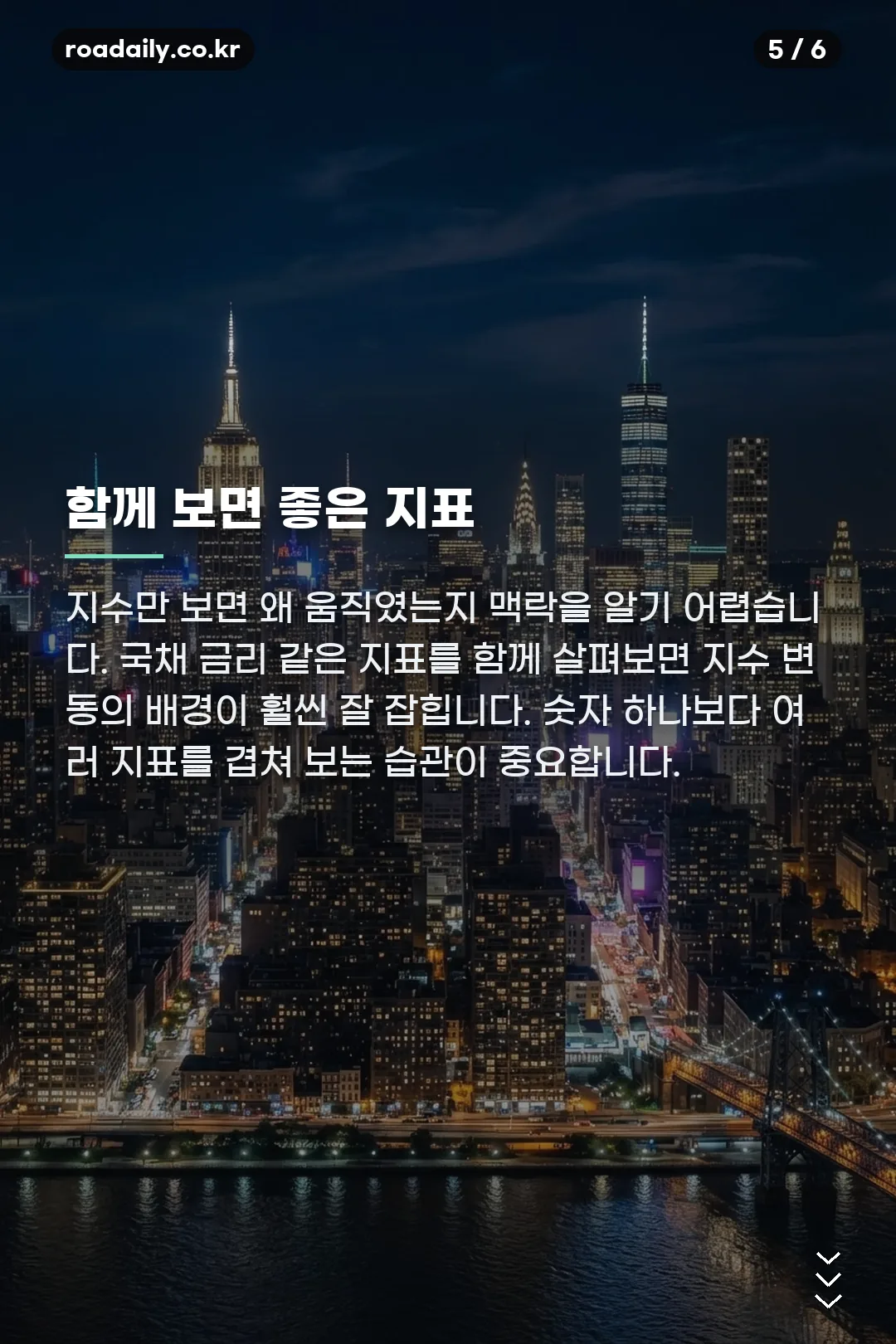 뉴욕증시 실시간 조회 카드뉴스 5