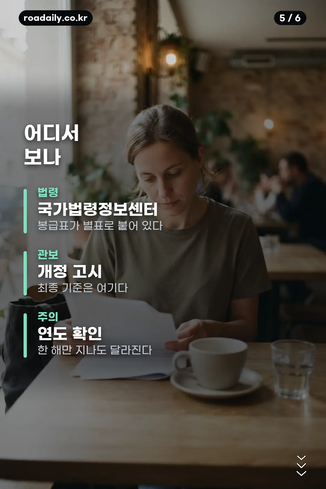 2027년 경찰공무원 봉급표 카드뉴스 5