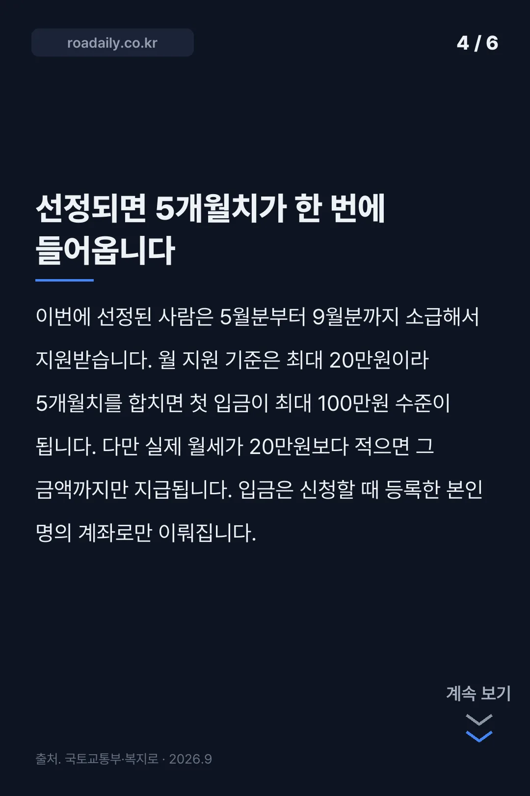 복지로 청년월세 결과 카드뉴스 4