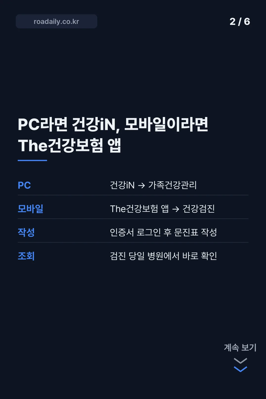 영유아검진 문진표 카드뉴스 2