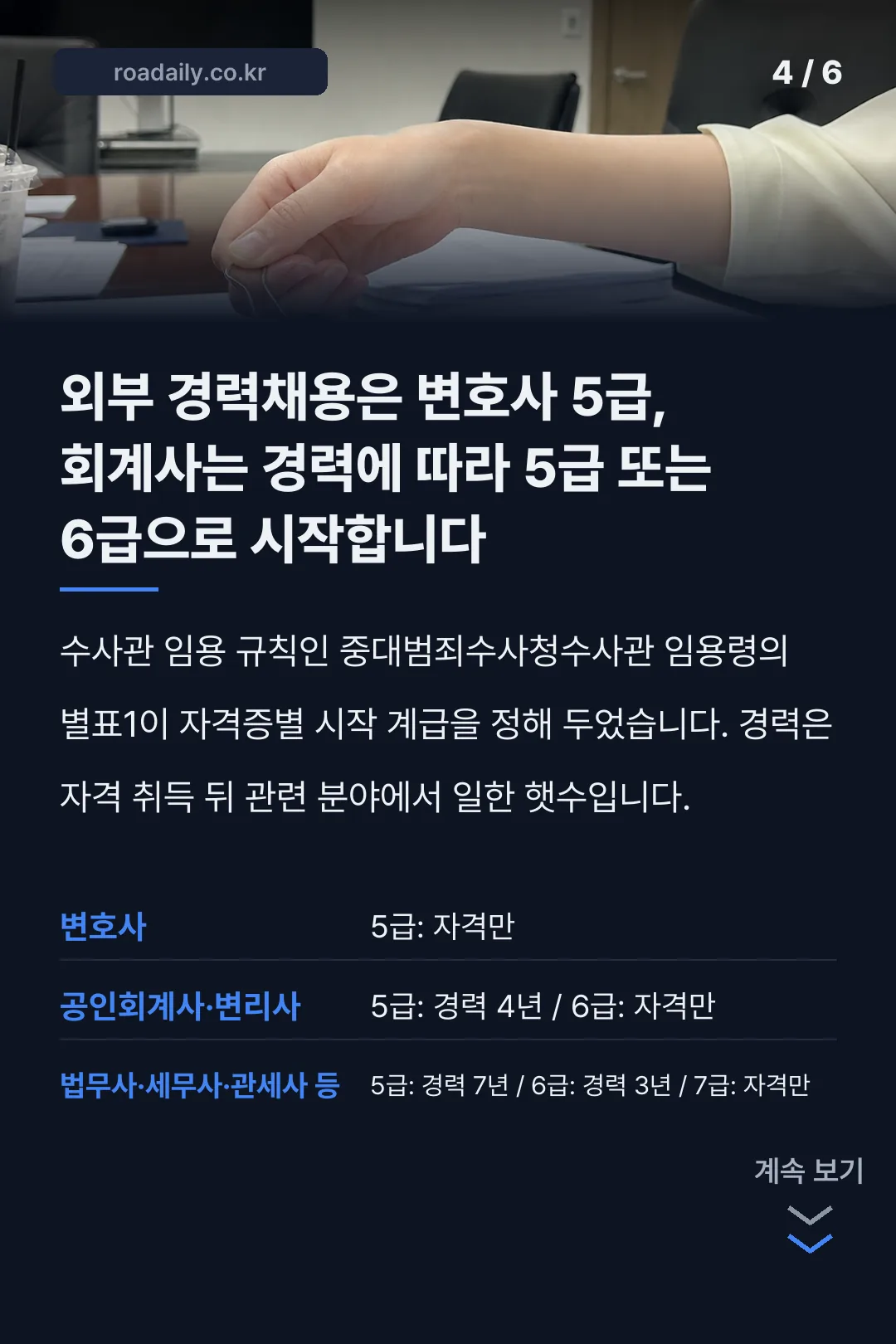 중수청 채용공고 카드뉴스 4